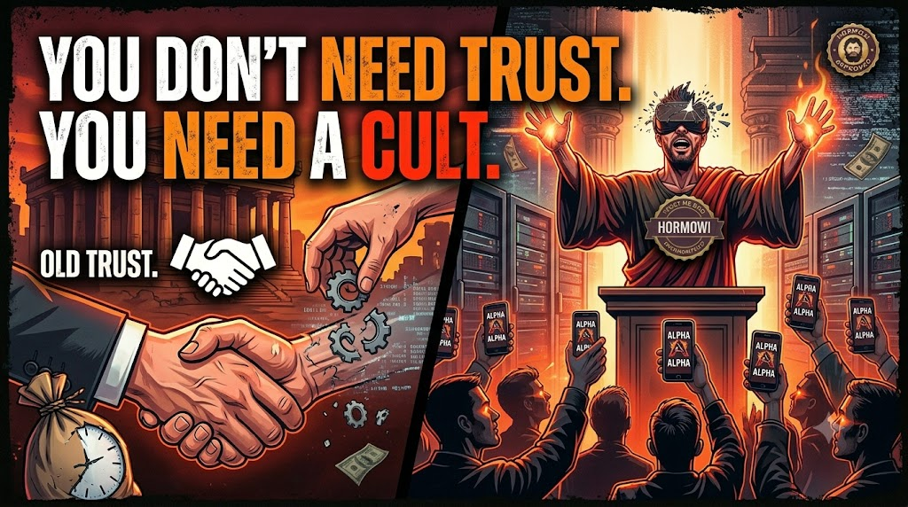 You Don’t Need Trust. You Need a Cult.