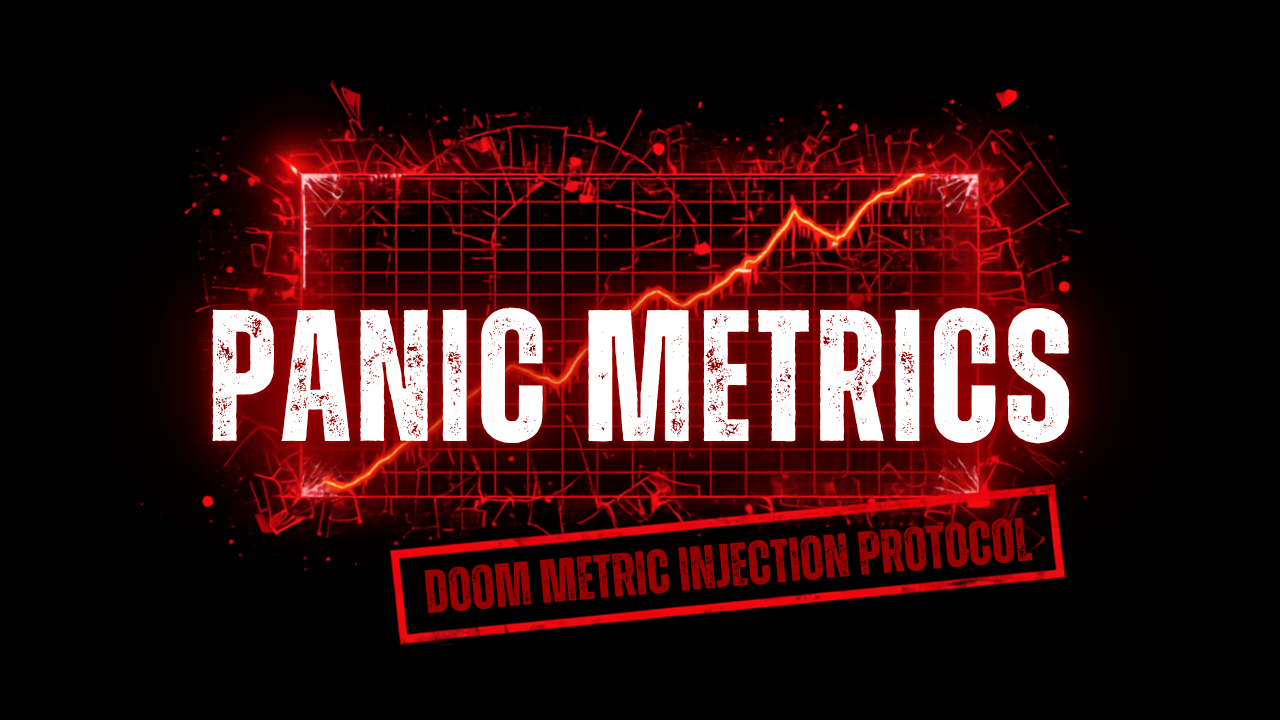 CASE FILE: PANIC METRICS™ SOLD $9.4M IN FEAR BEFORE THEIR OWN DASHBOARD FINISHED LOADING